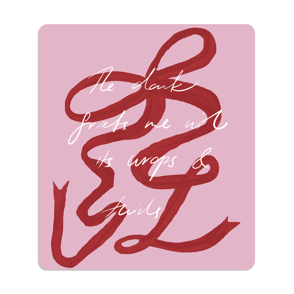 The Pink Ribbon Mini Print