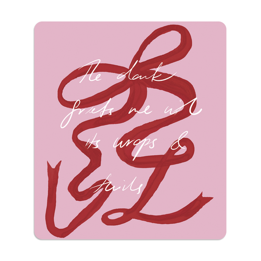 The Pink Ribbon Mini Print