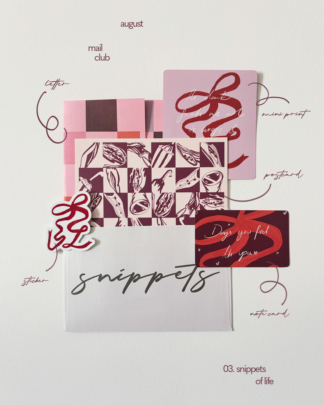 Snippets of Life // Catch up Mail