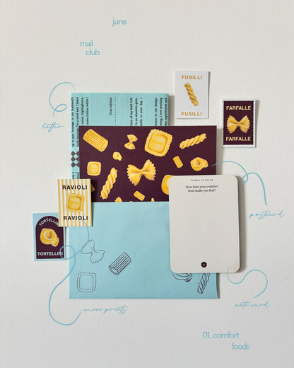 Comfort Foods // Catch up Mail