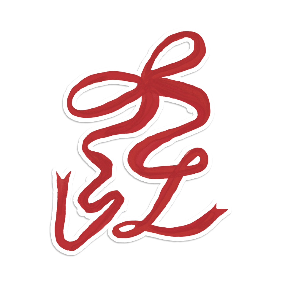 The Red Ribbon Sticker