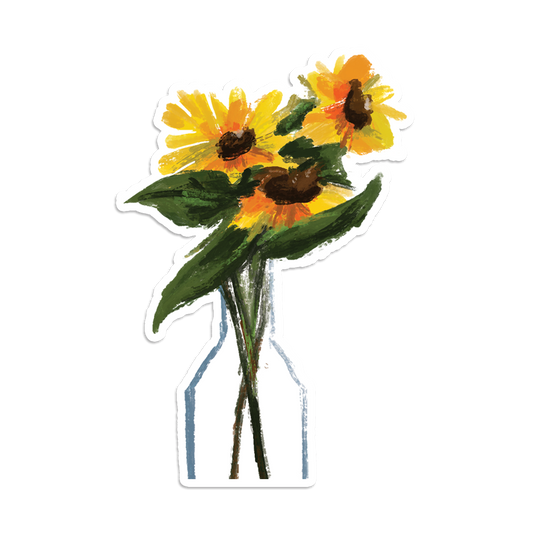 The Sunflower Sticker