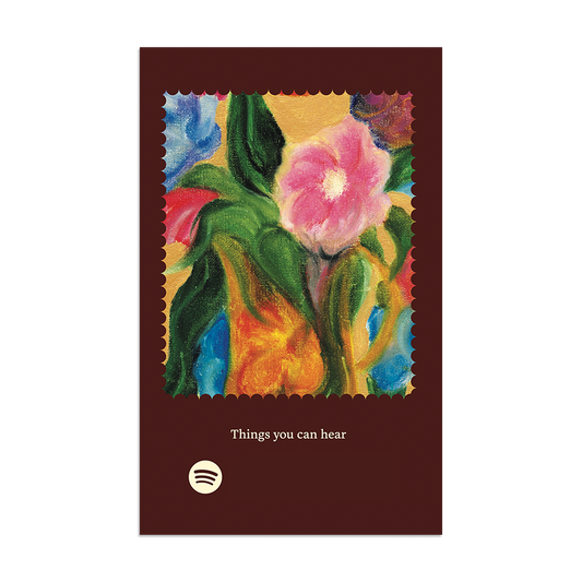 The Oil Pastel Floral Mini Print